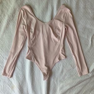 Lululemon Align Mesh Bodysuit in Strawberry Milkshake * Special Edition